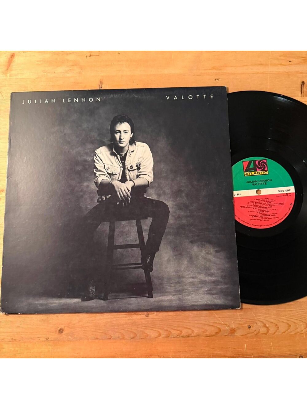 Julian Lennon - Valotte 33rpm VG+ VR21